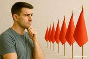 What are the most important red flags for a man after a breakup?